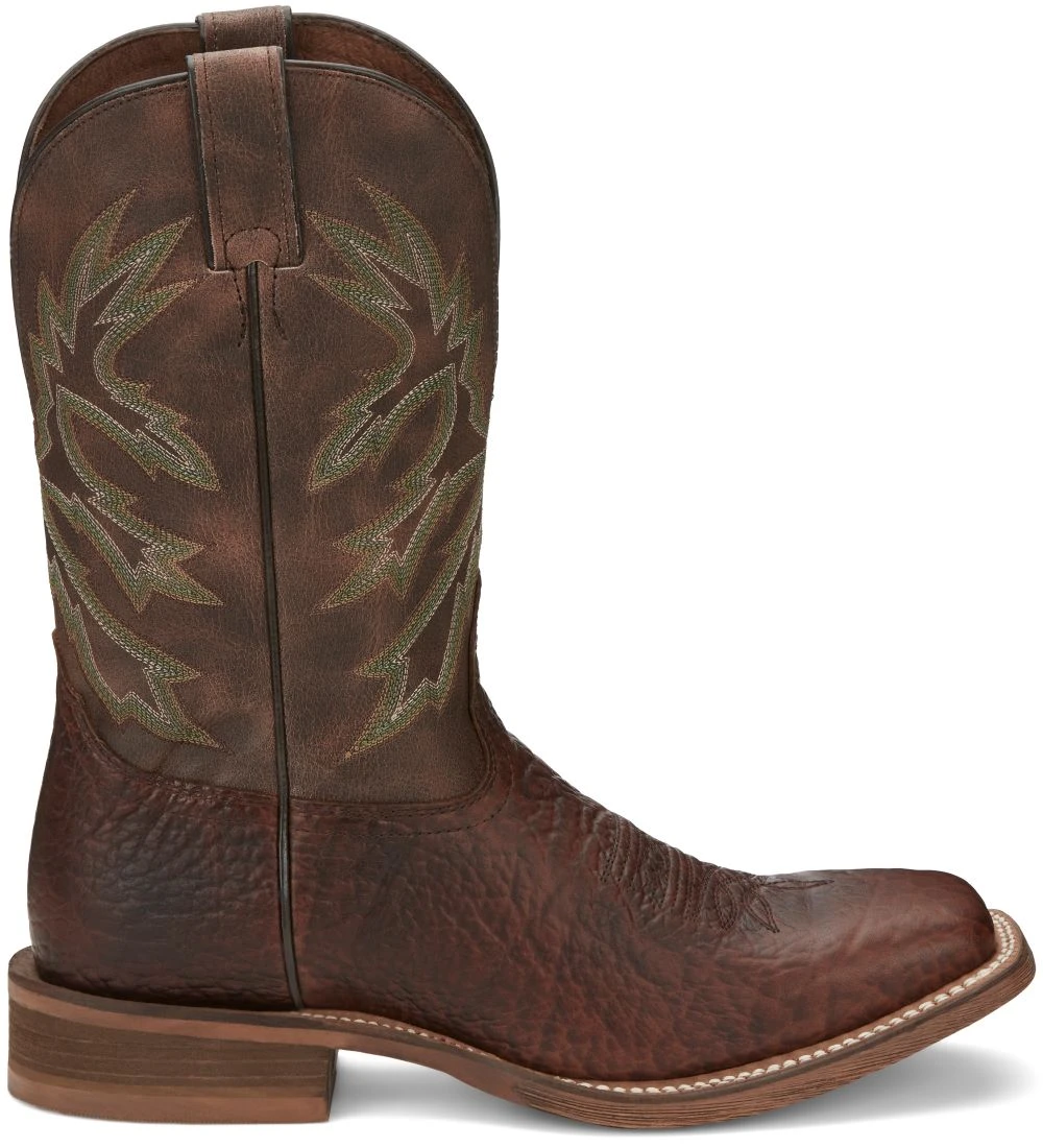 'Nocona' Men's Henry Western Square Toe - Vintage Brown 'Nocona' Men's Henry Western Square Toe - Vintage Brown -Outdoor Apparel Shop NCA 004