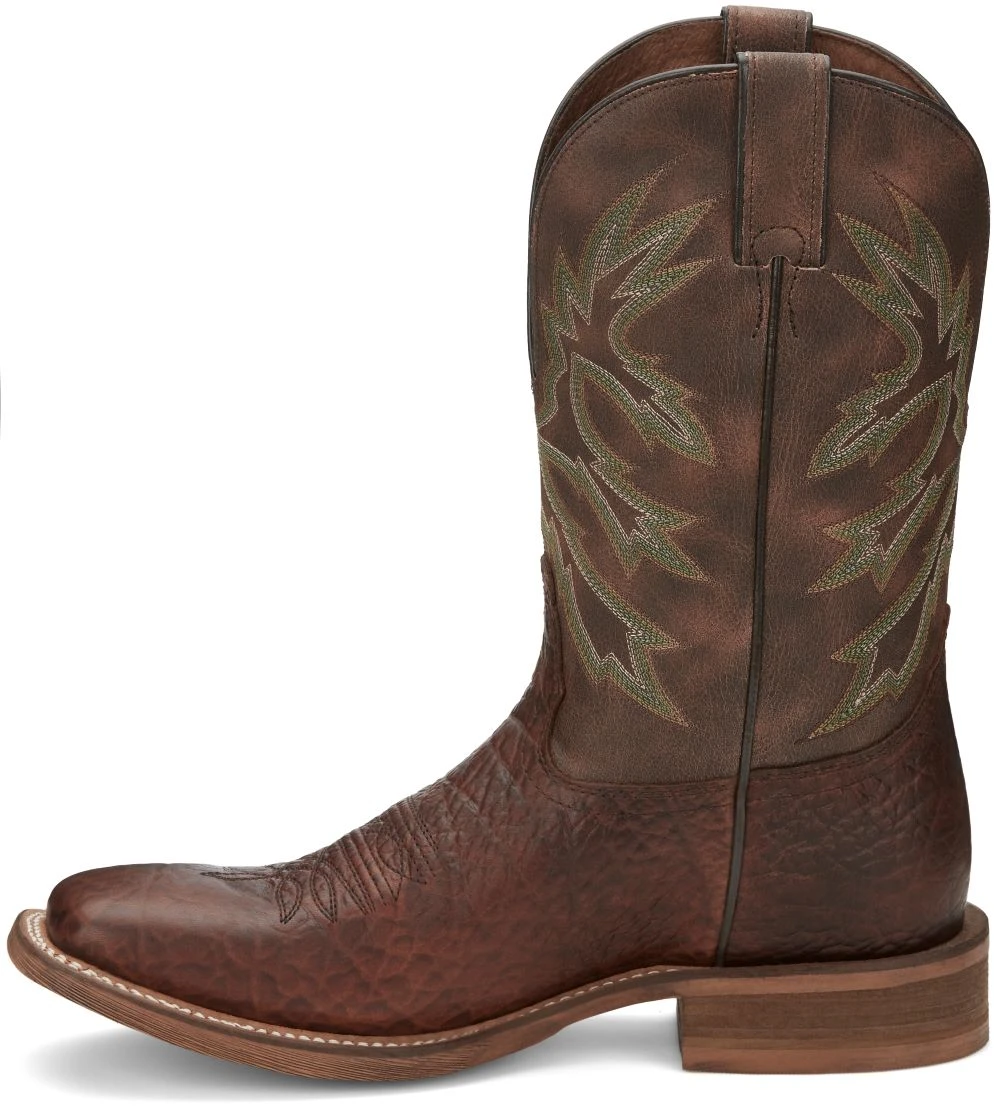 'Nocona' Men's Henry Western Square Toe - Vintage Brown 'Nocona' Men's Henry Western Square Toe - Vintage Brown -Outdoor Apparel Shop NCA 009