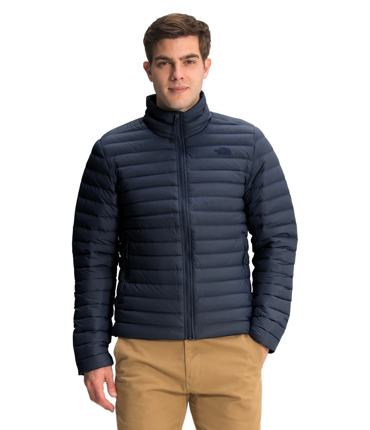 'The North Face' Men's Stretch Down Stowable Jacket - Aviator Navy 'The North Face' Men's Stretch Down Stowable Jacket - Aviator Navy -Outdoor Apparel Shop