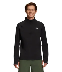 'The North Face' Men's Winter Warm Essential 1/4 Zip - TNF Black