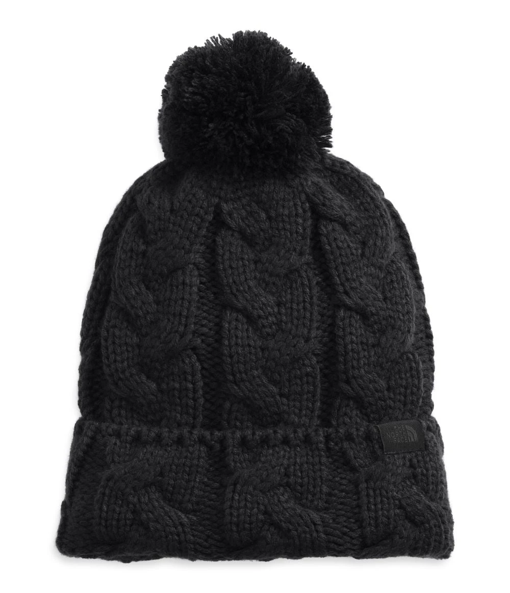 'The North Face' Women's Cable Minna Pom Beanie - TNF Black 'The North Face' Women's Cable Minna Pom Beanie - TNF Black -Outdoor Apparel Shop