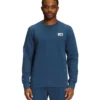 'The North Face' Men's Heritage Patch Crew - Shady Blue