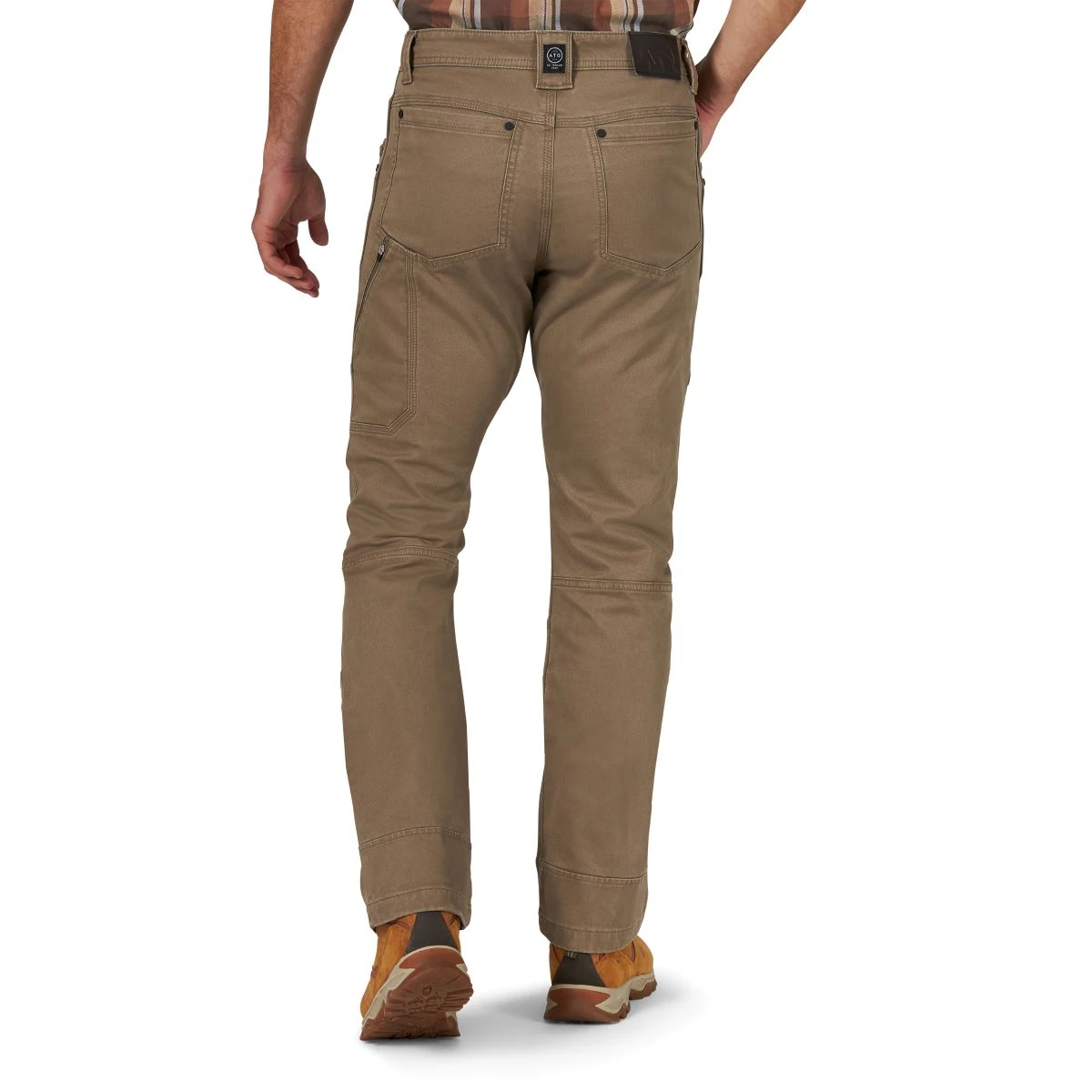 'Wrangler' Men's Reinforced Utility Pant - Morel 'Wrangler' Men's Reinforced Utility Pant - Morel -Outdoor Apparel Shop
