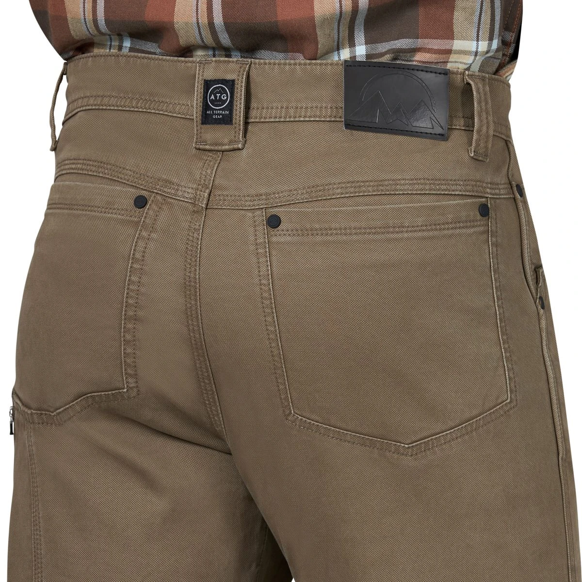 'Wrangler' Men's Reinforced Utility Pant - Morel 'Wrangler' Men's Reinforced Utility Pant - Morel -Outdoor Apparel Shop