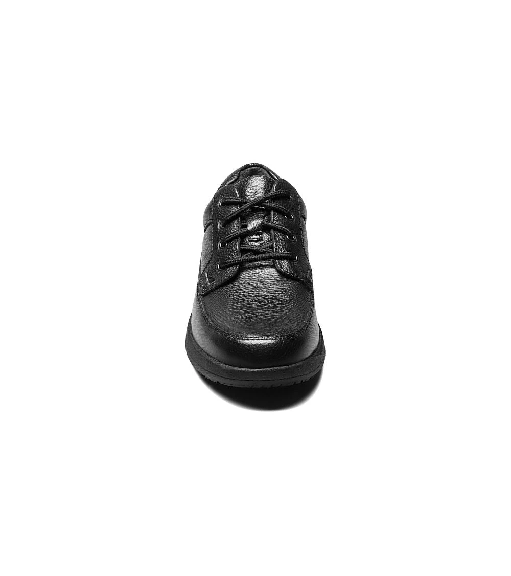 'Nunn Bush' Men's Cam Moc Toe Oxford - Black Tumbled 'Nunn Bush' Men's Cam Moc Toe Oxford - Black Tumbled -Outdoor Apparel Shop NunnBush 84694 007