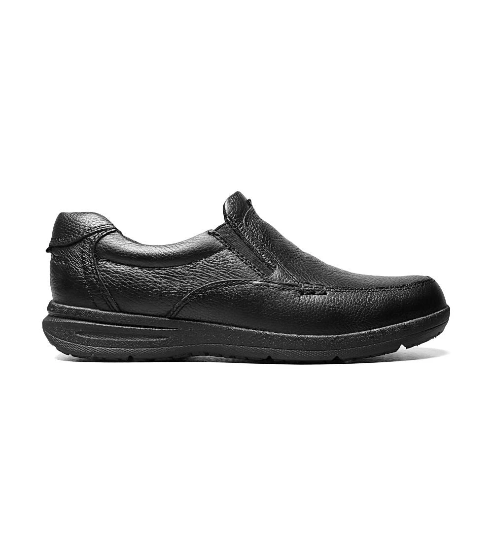 'Nunn Bush' Men's Cam Moc Toe Slip On - Black 'Nunn Bush' Men's Cam Moc Toe Slip On - Black -Outdoor Apparel Shop NunnBush 84696 007