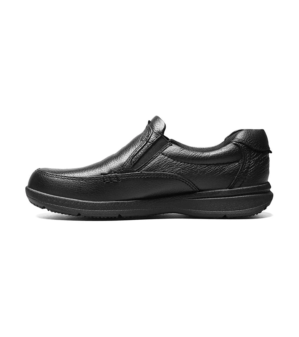 'Nunn Bush' Men's Cam Moc Toe Slip On - Black 'Nunn Bush' Men's Cam Moc Toe Slip On - Black -Outdoor Apparel Shop NunnBush 84696 007
