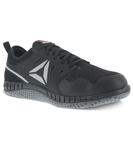 'Reebok' Women's ZPrint Athletic Steel Toe - Black / Dark Grey 'Reebok' Women's ZPrint Athletic Steel Toe - Black / Dark Grey -Outdoor Apparel Shop