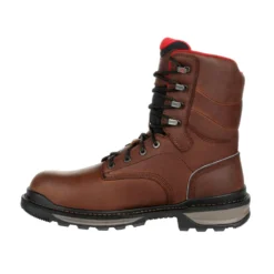 'Rocky' Men's 8" Rams Horn EH WP Comp Toe - Dark Brown -Outdoor Apparel Shop RKK0297 instep profile 1024x1024@2x