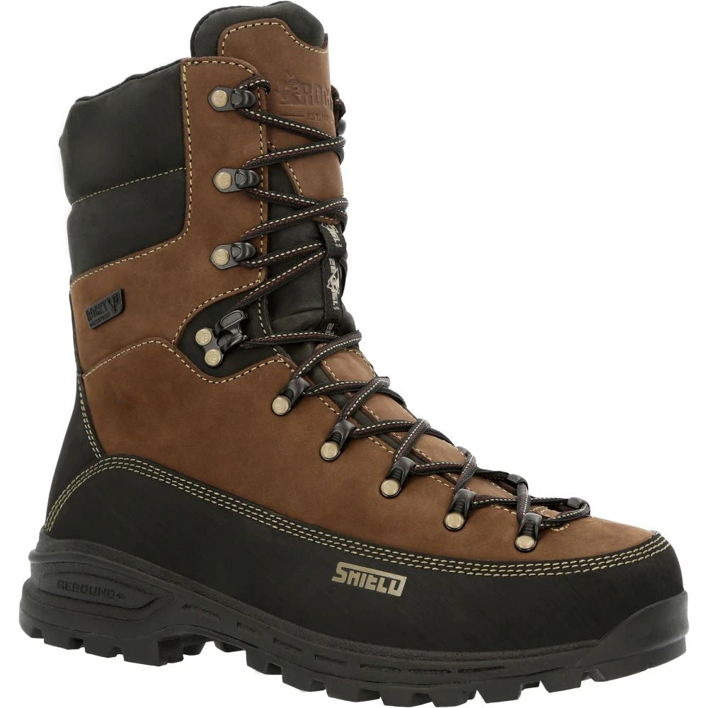 'Rocky' Men's 10" MTN Stalker Pro 400GR WP Hunting - Brown / Black 'Rocky' Men's 10" MTN Stalker Pro 400GR WP Hunting - Brown / Black -Outdoor Apparel Shop