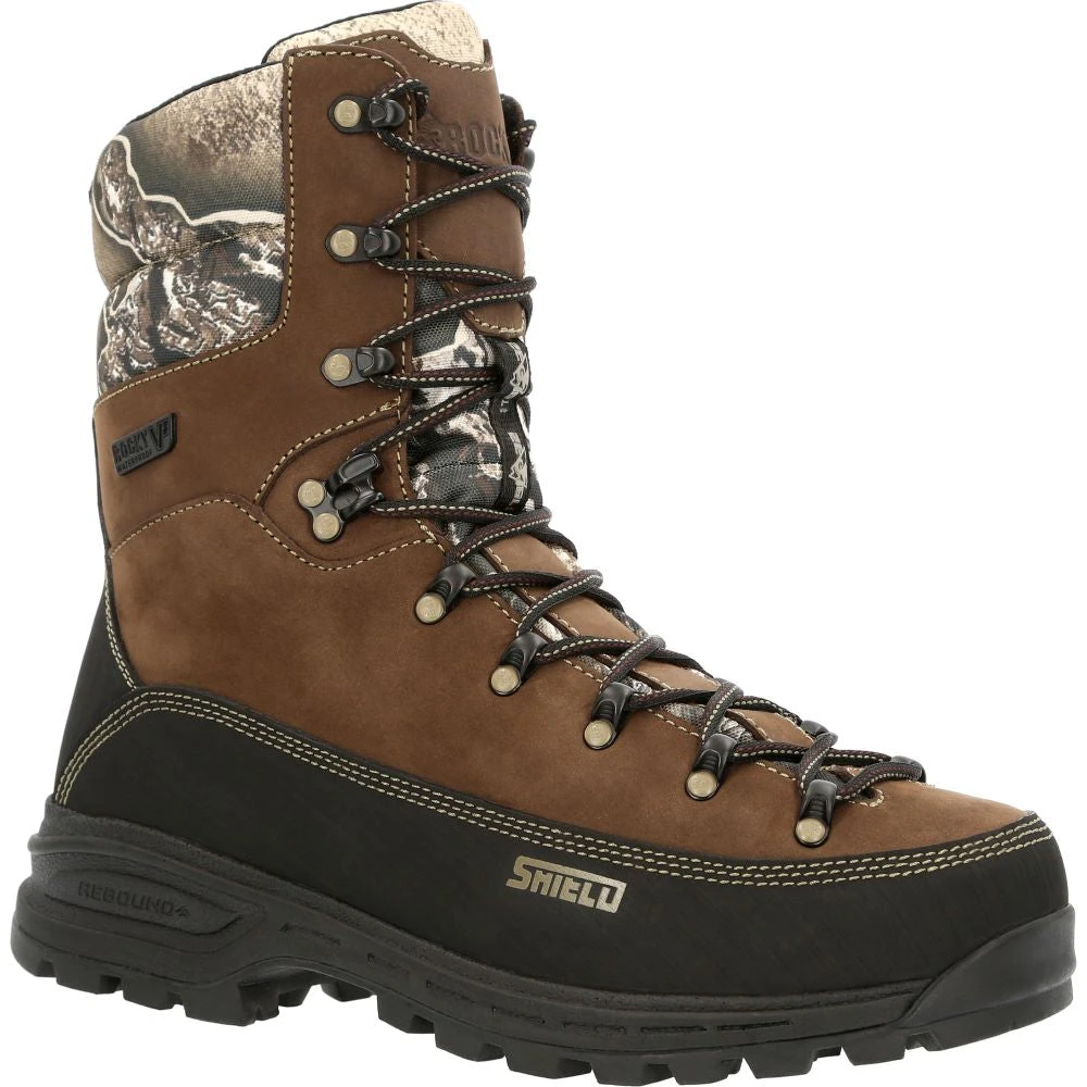 'Rocky' Men's 10" MTN Stalker Pro 800GR WP Hiker - Brown / Black /Realtree ™ 'Rocky' Men's 10" MTN Stalker Pro 800GR WP Hiker - Brown / Black /Realtree ™ -Outdoor Apparel Shop