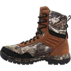 'Rocky' Men's 8" Lynx 800G WP Hunting - Brown / Camo -Outdoor Apparel Shop RKS0594 instep profile 1024x1024@2x