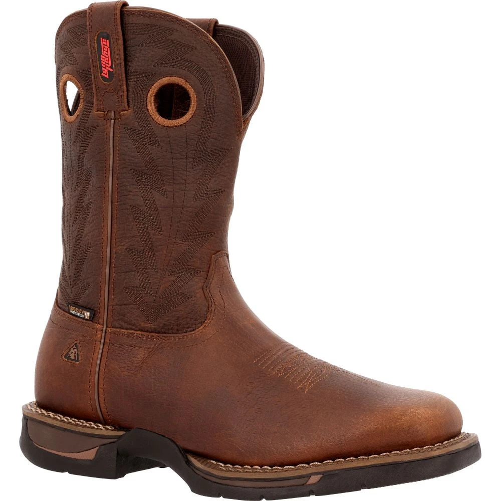'Rocky' Men's Long Range Western WP Soft Toe - Brown 'Rocky' Men's Long Range Western WP Soft Toe - Brown -Outdoor Apparel Shop