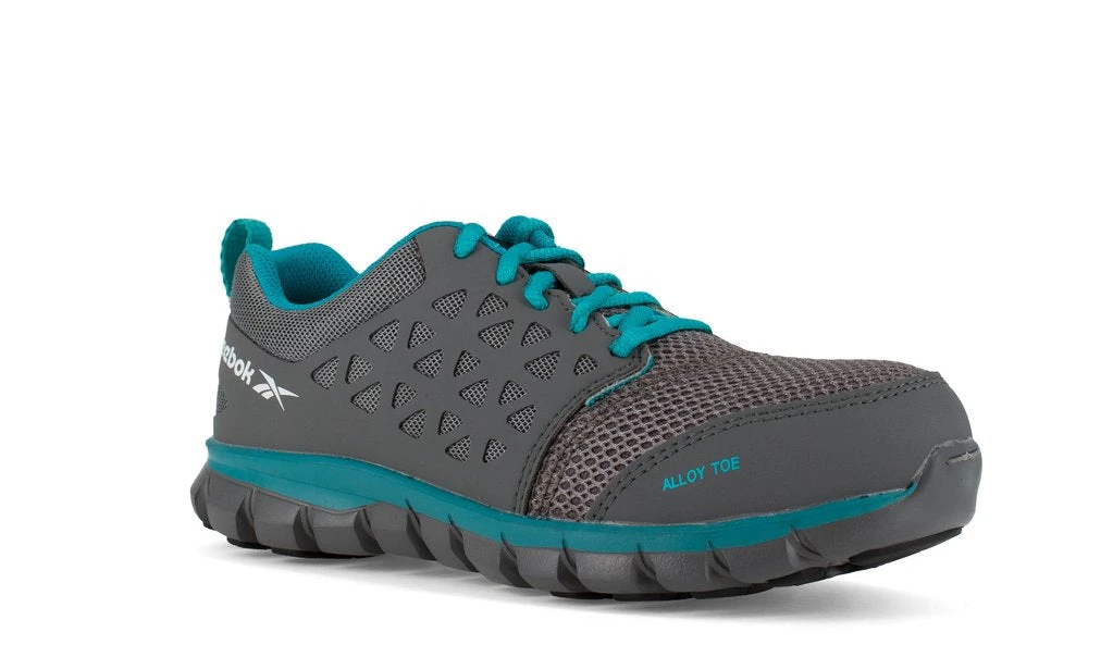 'Reebok' Women's Sublite Cushion ESD SR Alloy Toe - Grey / Turquoise 'Reebok' Women's Sublite Cushion ESD SR Alloy Toe - Grey / Turquoise -Outdoor Apparel Shop Reebok RB045 Sublite Cushion Work 02 1024x1024 6a36400c fb16 4b44 914e