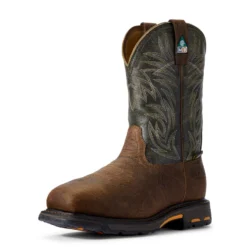 'Ariat' Men's 11" WorkHog MetGuard EH Comp Toe - Ridge Brown -Outdoor Apparel Shop S16 MNS WORK Couto 10017174 3 4 front 1024x1024@2x