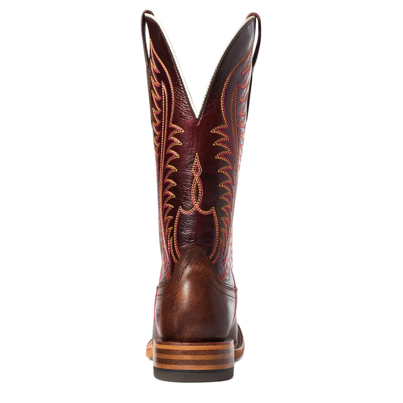 'Ariat' Women's 12" Belmont Western Square Toe - Crackled Cafe 'Ariat' Women's 12" Belmont Western Square Toe - Crackled Cafe -Outdoor Apparel Shop