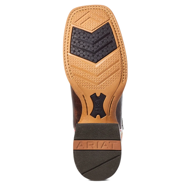 'Ariat' Women's 12" Belmont Western Square Toe - Crackled Cafe 'Ariat' Women's 12" Belmont Western Square Toe - Crackled Cafe -Outdoor Apparel Shop