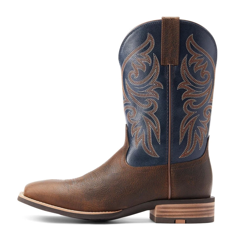 'Ariat' Men's 11" Slingshot Western Square Toe - Rowdy Rust / Dark Denim 'Ariat' Men's 11" Slingshot Western Square Toe - Rowdy Rust / Dark Denim -Outdoor Apparel Shop