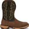 'Tony Lama' Men's 11" Medford WP Steel Toe - Brown / Black