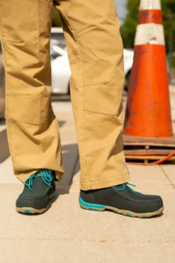 'Twisted X' Women's Chukka Driving Moc EH Comp Toe - Dark Teal / Turquoise 7 'Twisted X' Women's Chukka Driving Moc EH Comp Toe - Dark Teal / Turquoise -Outdoor Apparel Shop TXW WDMNT01 Work SafetyToeLaceUp 2104 025 1024x1024@2x