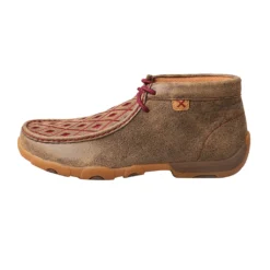 'Twisted X' Women's Diamond Chukka Driving Moc - Bomber / Mahogany -Outdoor Apparel Shop WDM0071.02 1024x1024@2x