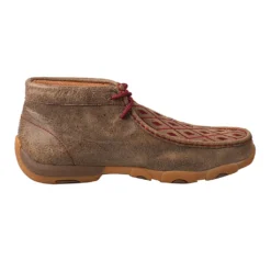 'Twisted X' Women's Diamond Chukka Driving Moc - Bomber / Mahogany -Outdoor Apparel Shop WDM0071.04 1024x1024@2x