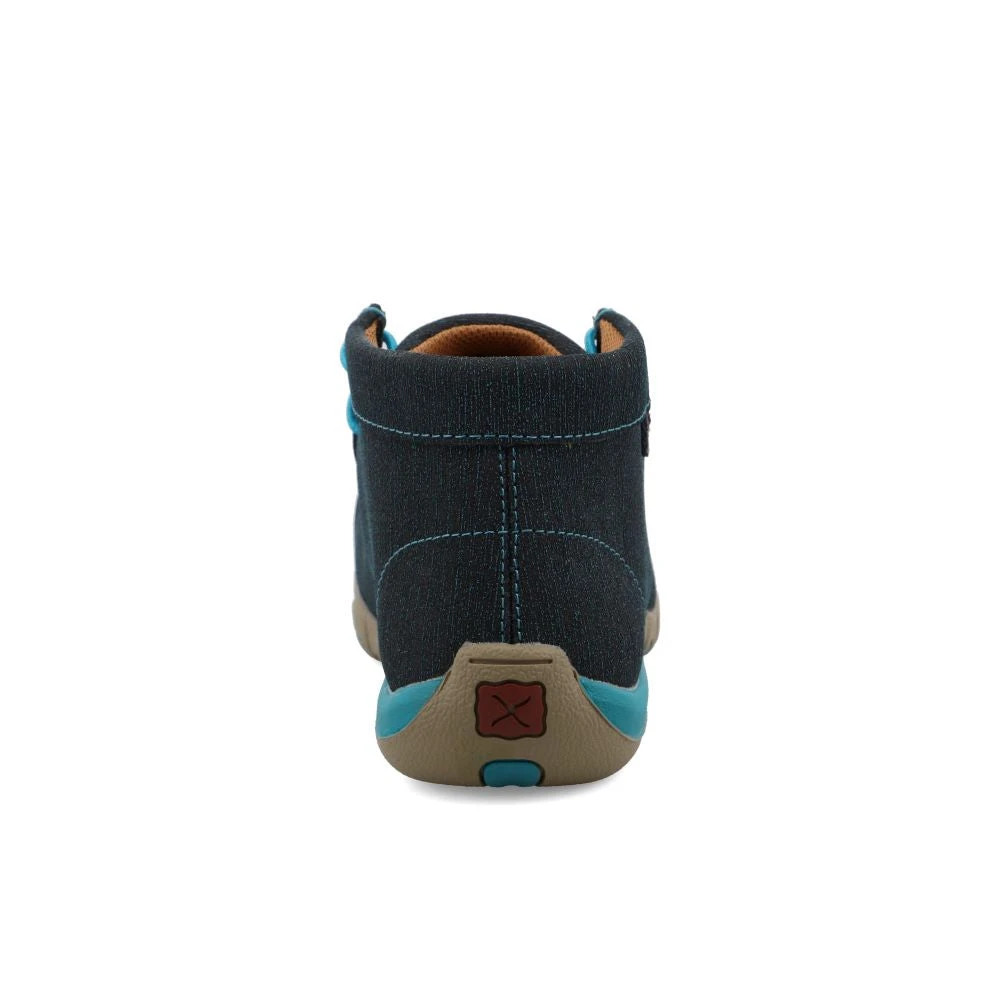 'Twisted X' Women's Chukka Driving Moc EH Comp Toe - Dark Teal / Turquoise 'Twisted X' Women's Chukka Driving Moc EH Comp Toe - Dark Teal / Turquoise -Outdoor Apparel Shop