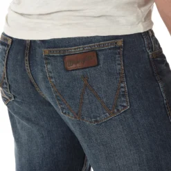 'Wrangler' Men's Retro Slim Fit Straight Leg Jean - Bozeman 3 'Wrangler' Men's Retro Slim Fit Straight Leg Jean - Bozeman -Outdoor Apparel Shop WLT88BZ BD01 SWBD PRD 1024x1024@2x