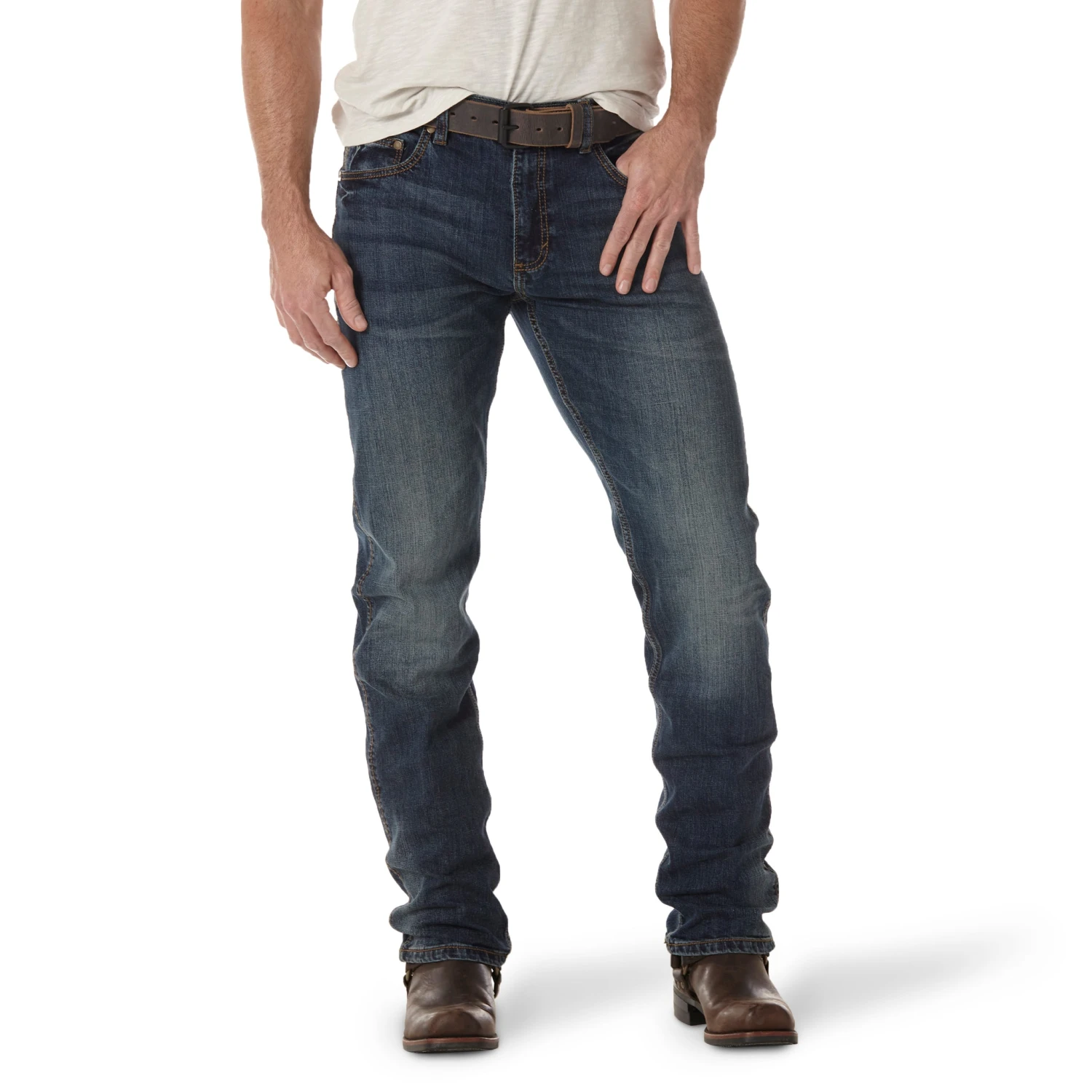 'Wrangler' Men's Retro Slim Fit Straight Leg Jean - Bozeman 'Wrangler' Men's Retro Slim Fit Straight Leg Jean - Bozeman -Outdoor Apparel Shop