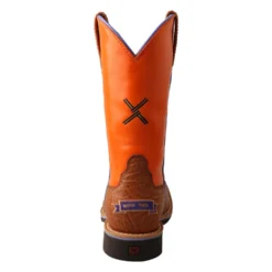 'Twisted X' Youth 9" Western Square Toe - Tan / Orange -Outdoor Apparel Shop YCW0012 BK 4800x4800 60fe8c85 ba85 4f74 b24c 744e23e272f9 1024x1024@2x