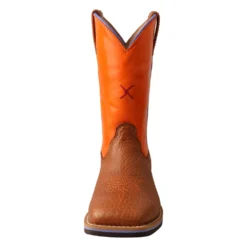 'Twisted X' Youth 9" Western Square Toe - Tan / Orange -Outdoor Apparel Shop YCW0012 FR 4800x4800 95d57a95 1875 475f 84eb be28b59500e0 1024x1024@2x