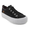 'Blowfish Malibu' Women's Sadie Sneaker - Black Smoked