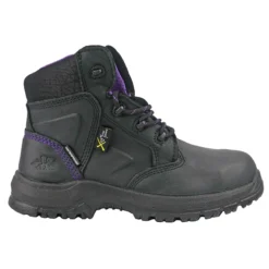 'Hoss Boots' Women's 6" Tina Int. MetGuard EH WP Comp Toe - Black