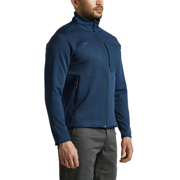 'Sitka' Men's Dry Creek Fleece Jacket - Deep Water 'Sitka' Men's Dry Creek Fleece Jacket - Deep Water -Outdoor Apparel Shop