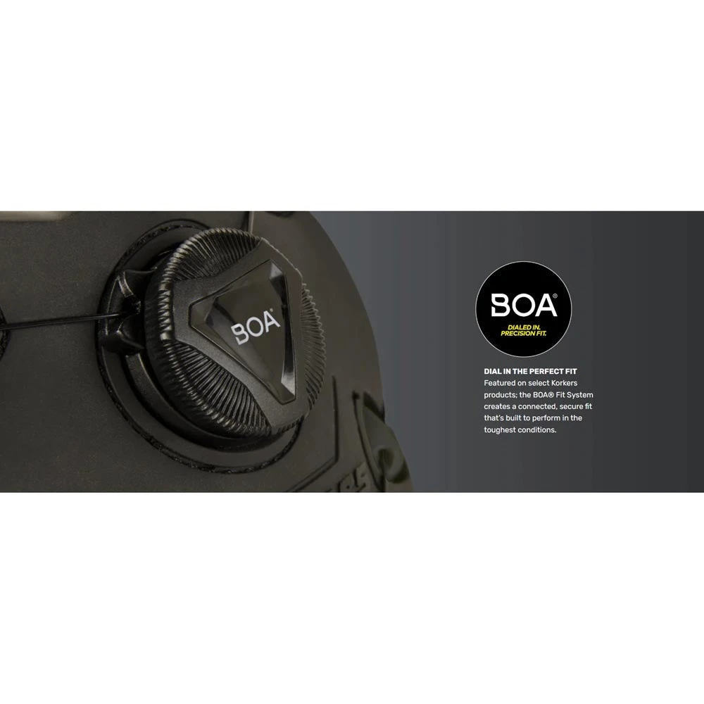 'Korkers' Men's Polar Vortex WP 600GR Winter - Black 'Korkers' Men's Polar Vortex WP 600GR Winter - Black -Outdoor Apparel Shop korkers men s polar vortex 600 winter boots with snowtrac sole