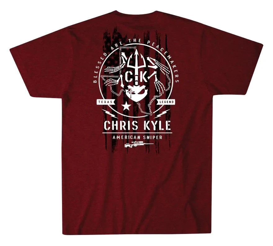 'Howitzer' Men's Chris Kyle Frog Seal Short Sleeve Tee - Red Heather 'Howitzer' Men's Chris Kyle Frog Seal Short Sleeve Tee - Red Heather -Outdoor Apparel Shop mens short sleeve tees ck frog flag 1 5000x 0e181bcf ff9c 4257 9bb0