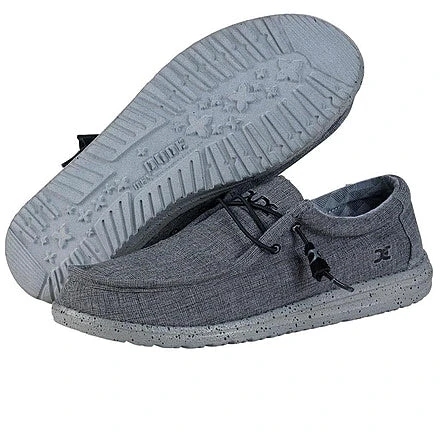 'Hey Dude' Men's Wally L Stretch - Steel 'Hey Dude' Men's Wally L Stretch - Steel -Outdoor Apparel Shop opplanet hey dude wally l stretch mens steel 13 111163200 13 av