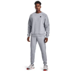 'Under Armour' Men's Rival Fleece Joggers - Mod Grey Light Heather -Outdoor Apparel Shop s7.V5 1357128 011 FSF 1024x1024@2x