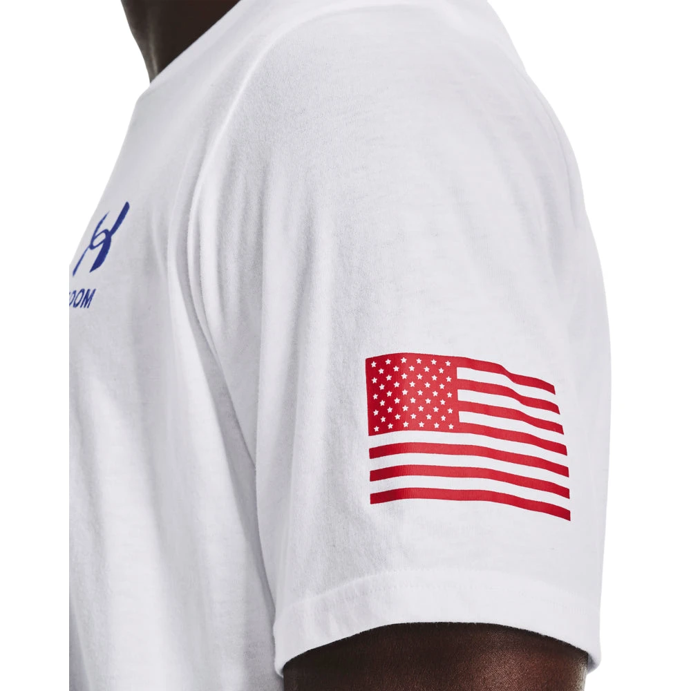 'Under Armour' Men's Freedom Flag T-Shirt - White / Royal 'Under Armour' Men's Freedom Flag T-Shirt - White / Royal -Outdoor Apparel Shop s7.V5 1370810