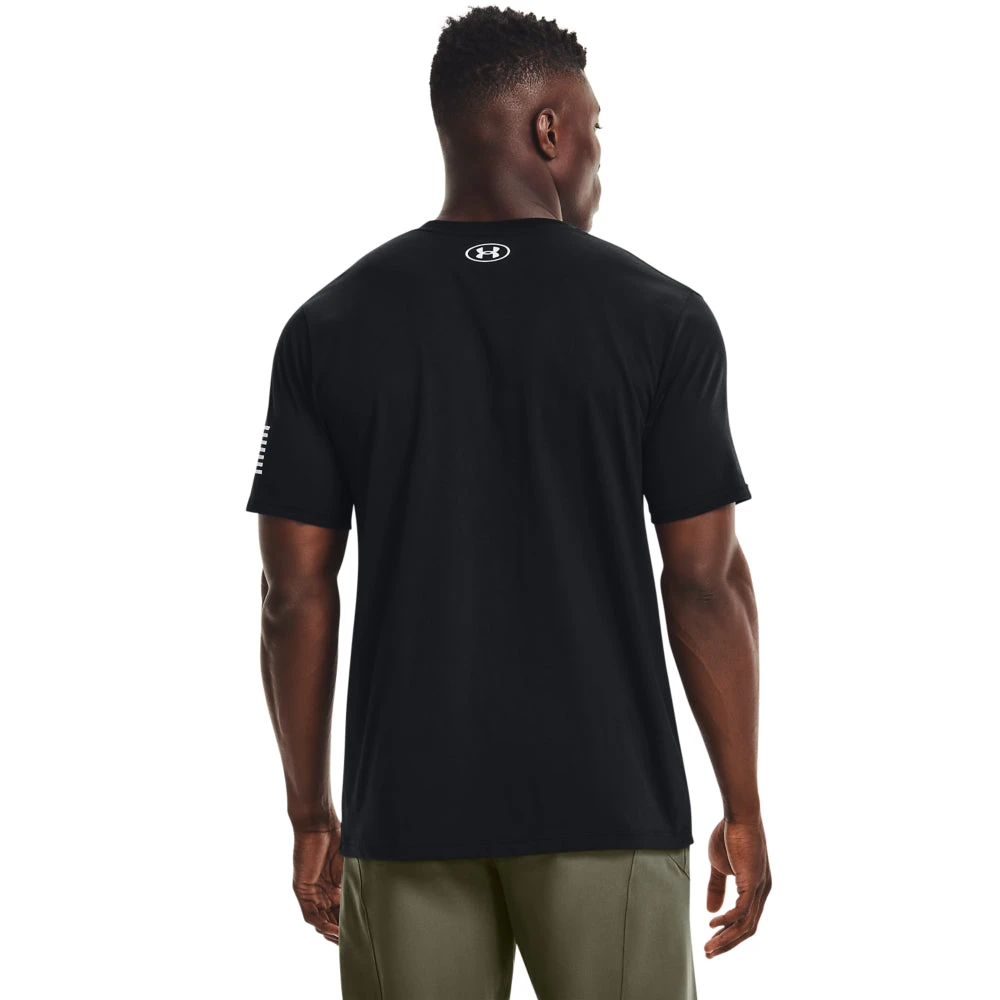 'Under Armour' Men's Freedom Logo T-Shirt - Black / White 'Under Armour' Men's Freedom Logo T-Shirt - Black / White -Outdoor Apparel Shop s7.V5 1370811