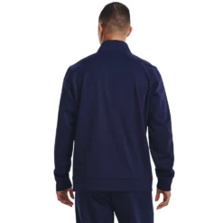 'Under Armour' Men's Armour Fleece 1/4 Zip Pullover - Midnight Navy / Black -Outdoor Apparel Shop s7.V5 1373358 410 BC 1024x1024@2x