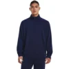 'Under Armour' Men's Armour Fleece 1/4 Zip Pullover - Midnight Navy / Black