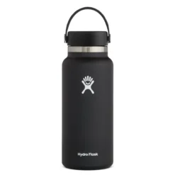 'Hydro Flask' 32 Oz. Wide Mouth Flex Cap - Black